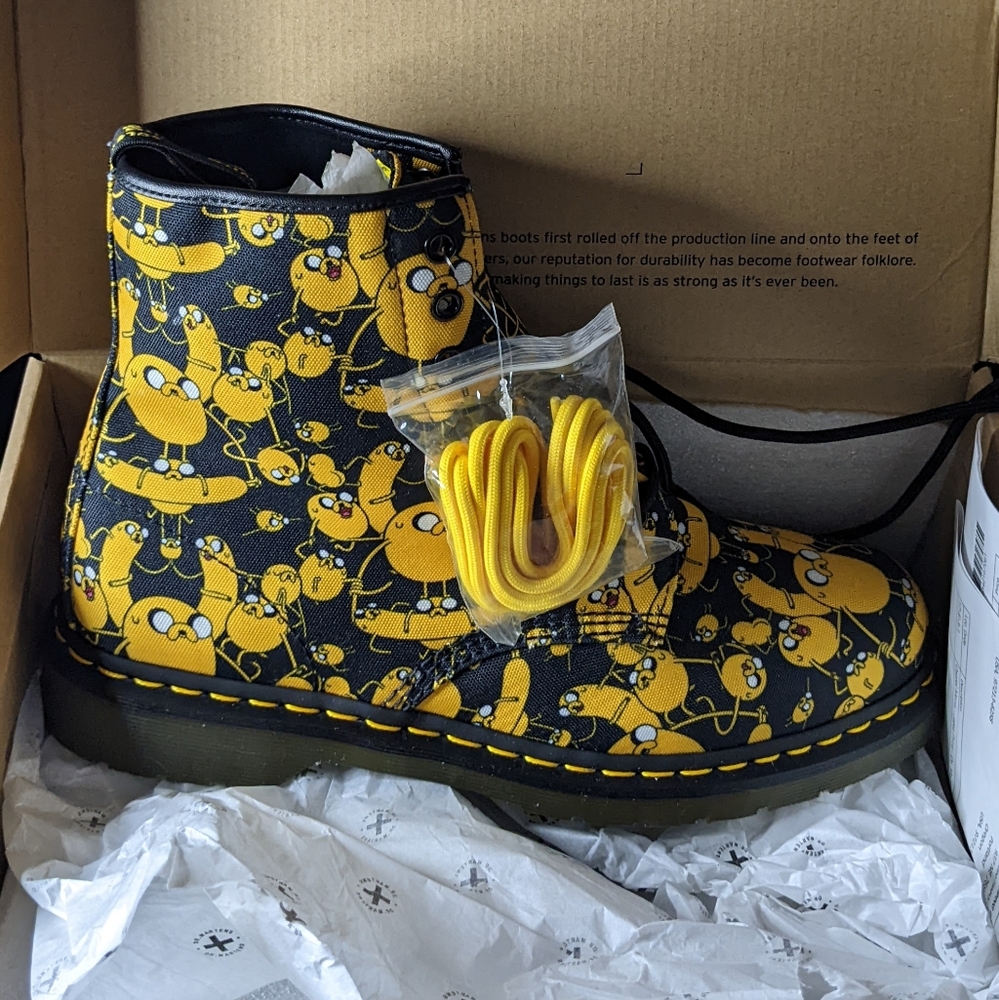 COPY - Doc Martens Adventure Time Jake, men's size 11/women's 12